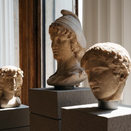 A highlight image for Busts in the Greek Gallery
